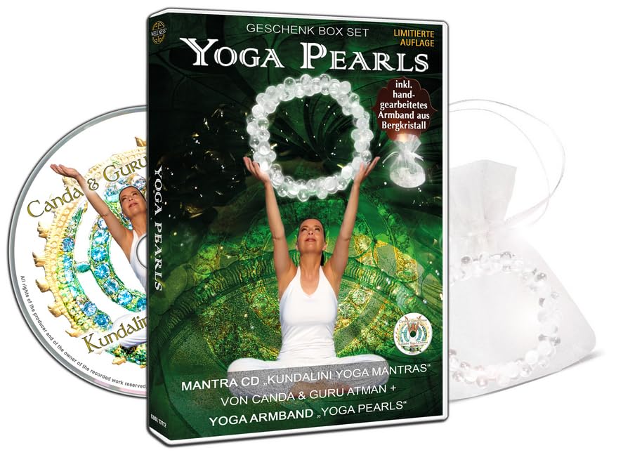 Kundalini Yoga Mantras Gift Box with Yoga Bracelet - Perfect for Meditation, Yoga Practice & Spiritual Gifts
