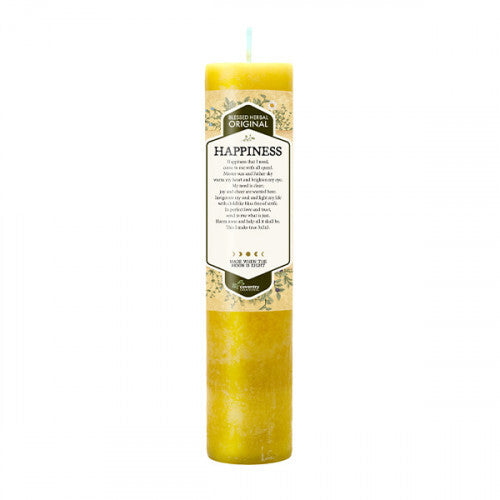 Blessed Herbal Original Scented Candle for Happiness | Aromatherapy, Meditation & Home Decor | Perfect for Relaxation, Stress Relief & Creating Cozy Atmosphere