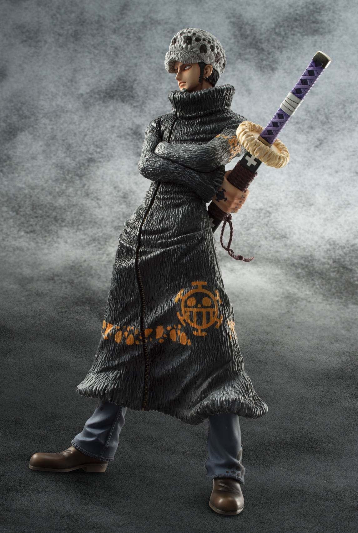 Megahouse One Piece Trafalgar Law EX Model PVC Figure - Anime Collectible for Display & Decoration | Perfect for Manga Fans, Office Desk & Home Decor
