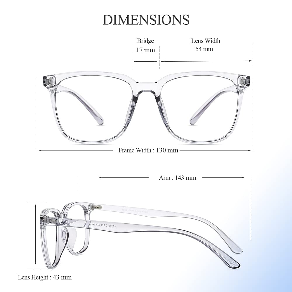 Firmoo Blue Light Blocking Glasses for Women & Men - Anti Glare Computer Glasses with Lightweight Frame - Reduce Eye Strain for Work, Gaming & Screen Time