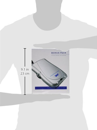 Williams Sound PockeTalker Ultra Duo Personal Sound Amplifier with Headphones & Earbuds - Includes 1 Year Battery Supply - Ideal for Hearing Assistance in Conversations, TV Watching & Lectures