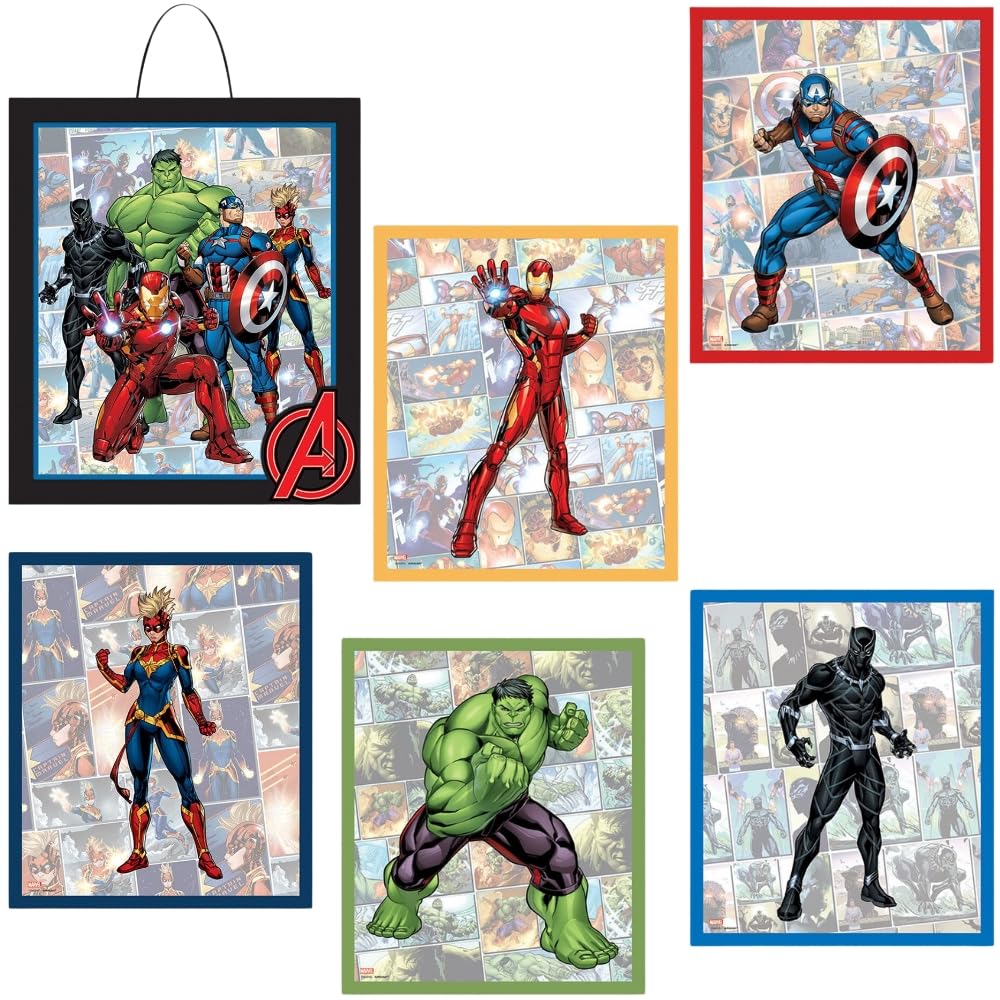 Marvel Avengers Powers Unite Exclusive Wall Art Set - 10.5