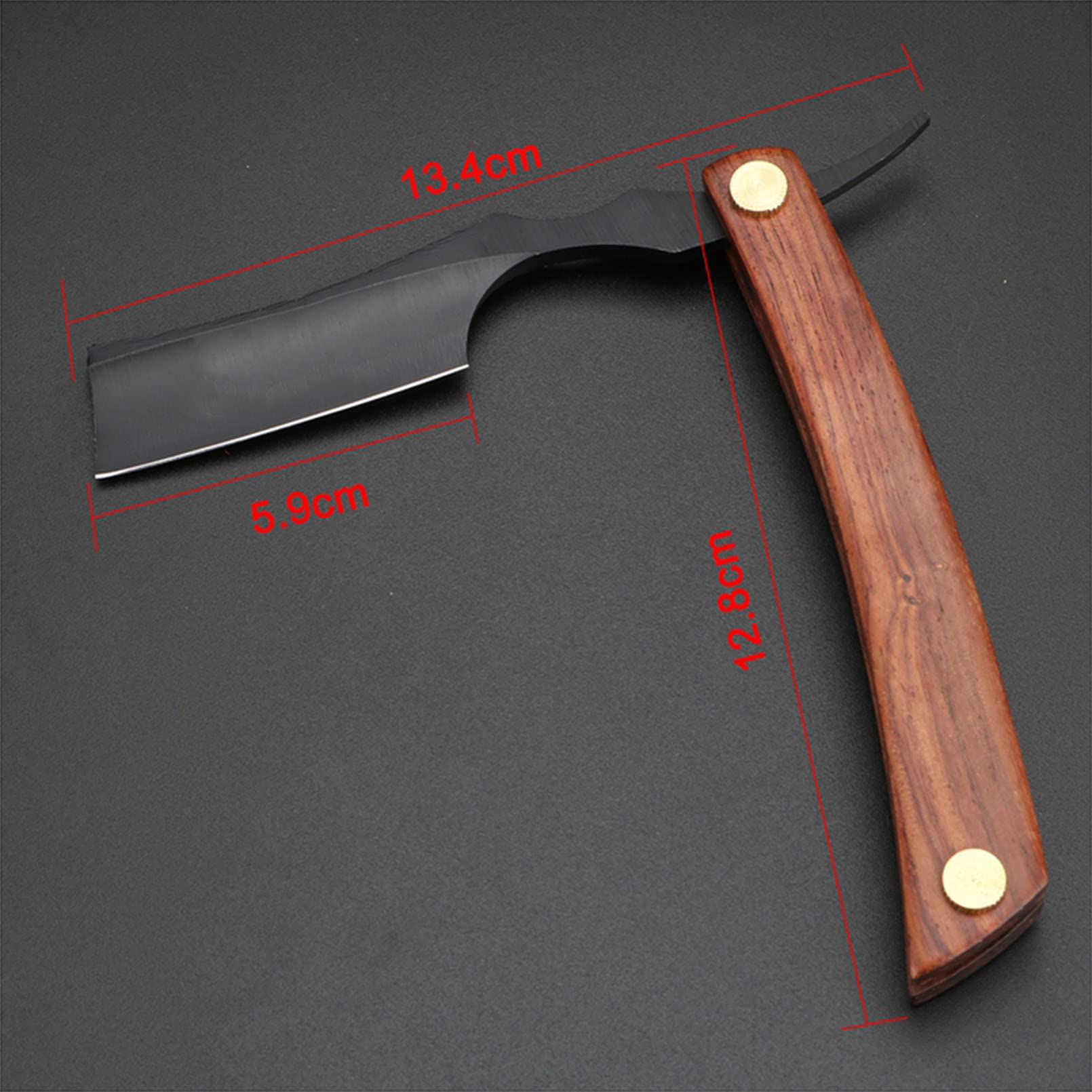 Premium Straight Razor Shaving Kit for Men - Professional Stainless Steel Straight Edge Razor with Strop & Brush | Complete Shaving Set for Smooth, Close Shave | Ideal Gift for Barbers & Grooming Enthusiasts | Perfect for Home Use, Travel & Professional Barber Shops