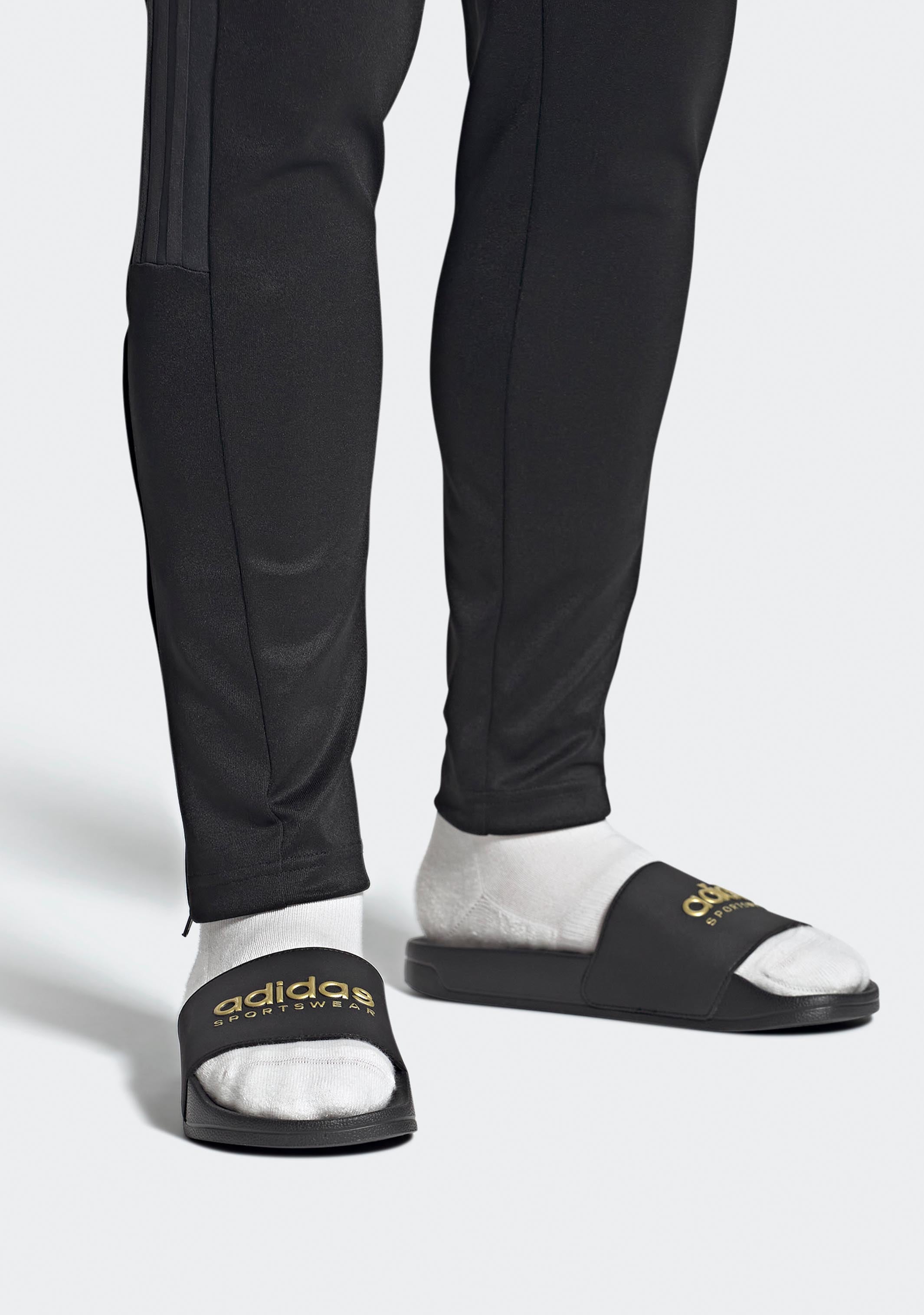Adidas Adilette Comfort Slides for Men & Women - Best Shower Sandals for Pool, Beach, Gym & Home Use - Lightweight & Quick-Drying
