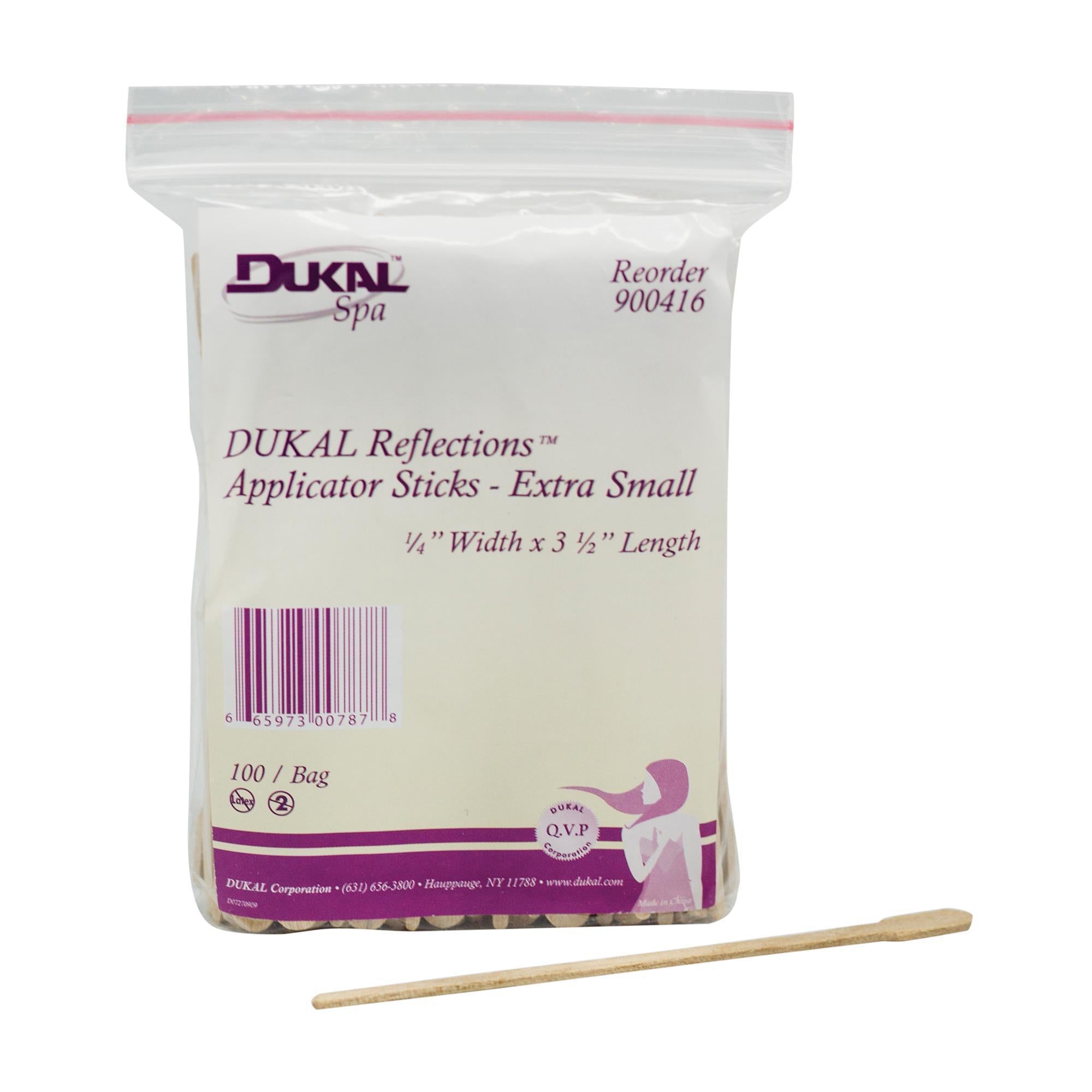 DUKAL Reflections NS Wood Applicators 1/4