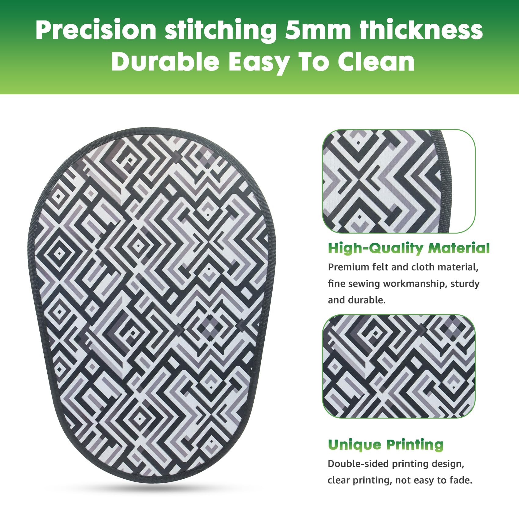 KitchenAid Mixer Sliding Mat - Non-Slip Countertop Pad for Artisan 4.5-5 Qt Tilt-Head Stand Mixer, Secure Mixer Mover for KitchenAid Attachments, Ideal for Baking, Cooking, and Countertop Protection