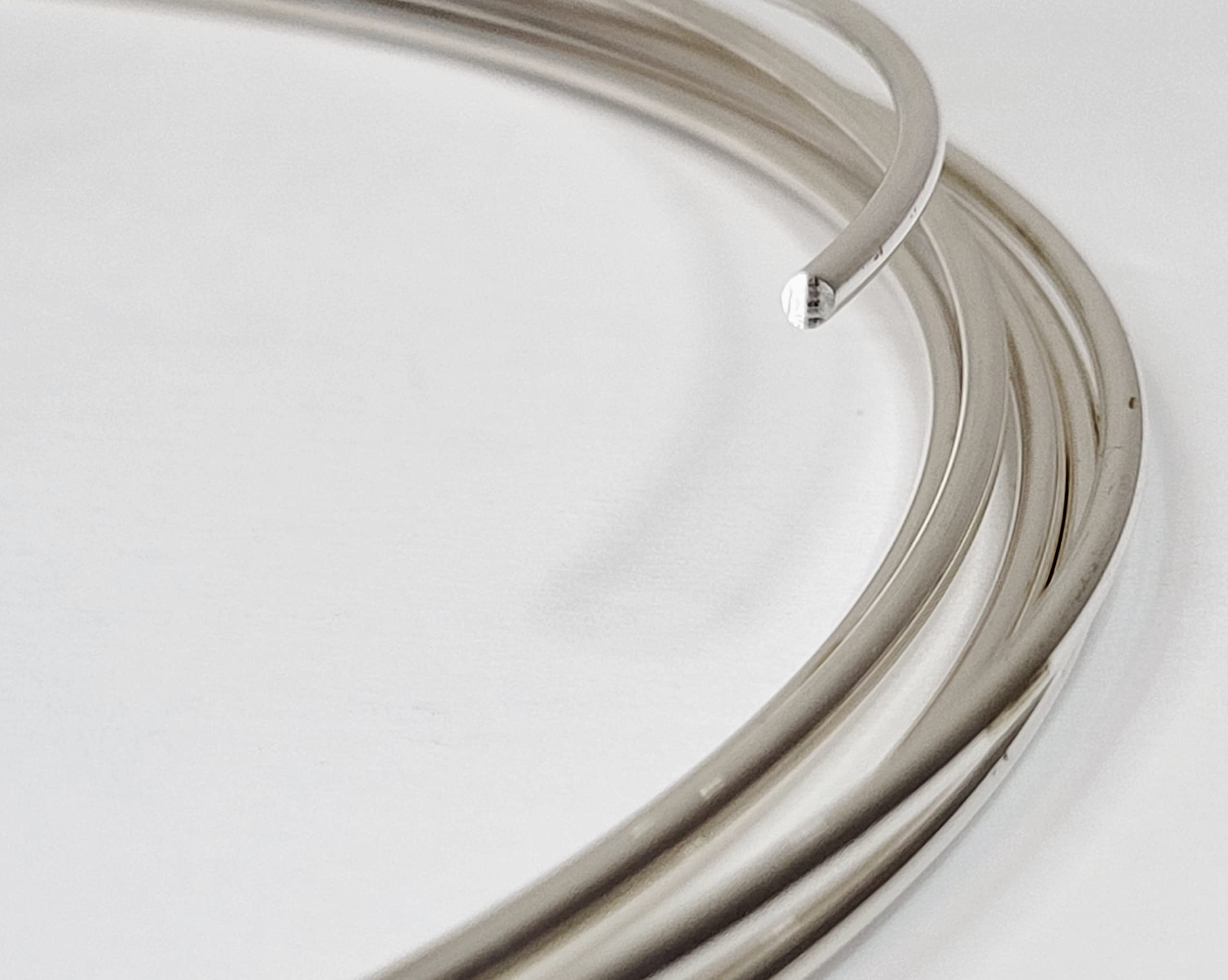 12 Gauge Round Dead Soft 925 Sterling Silver Wire - 4 Feet Jewelry Making Supplies for DIY Bracelets, Necklaces & Rings - Premium Craft Wire for Beading & Wire Wrapping Projects