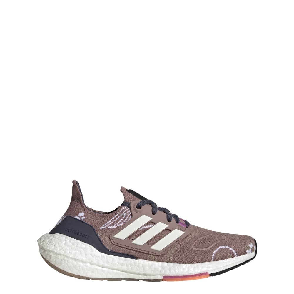 Adidas Women's Ultraboost 22 Running Shoes - Lightweight Comfort & Energy Return for Jogging, Gym Workouts & Daily Wear (Purple)