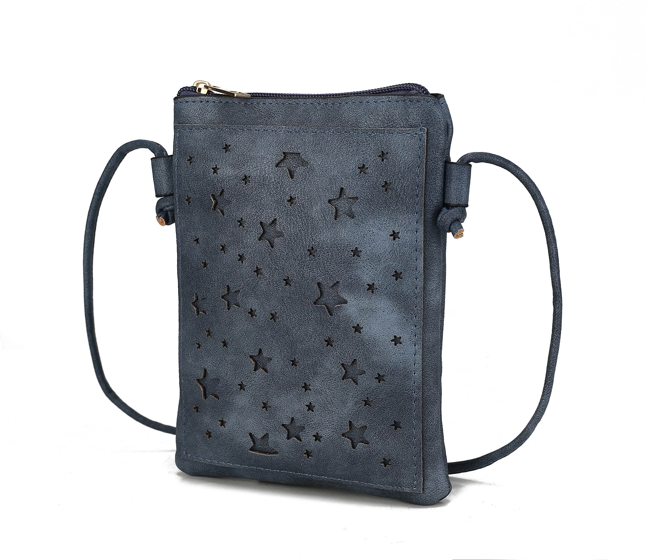 MKF Women's PU Leather Crossbody Bag - Small Shoulder Purse for Daily Use