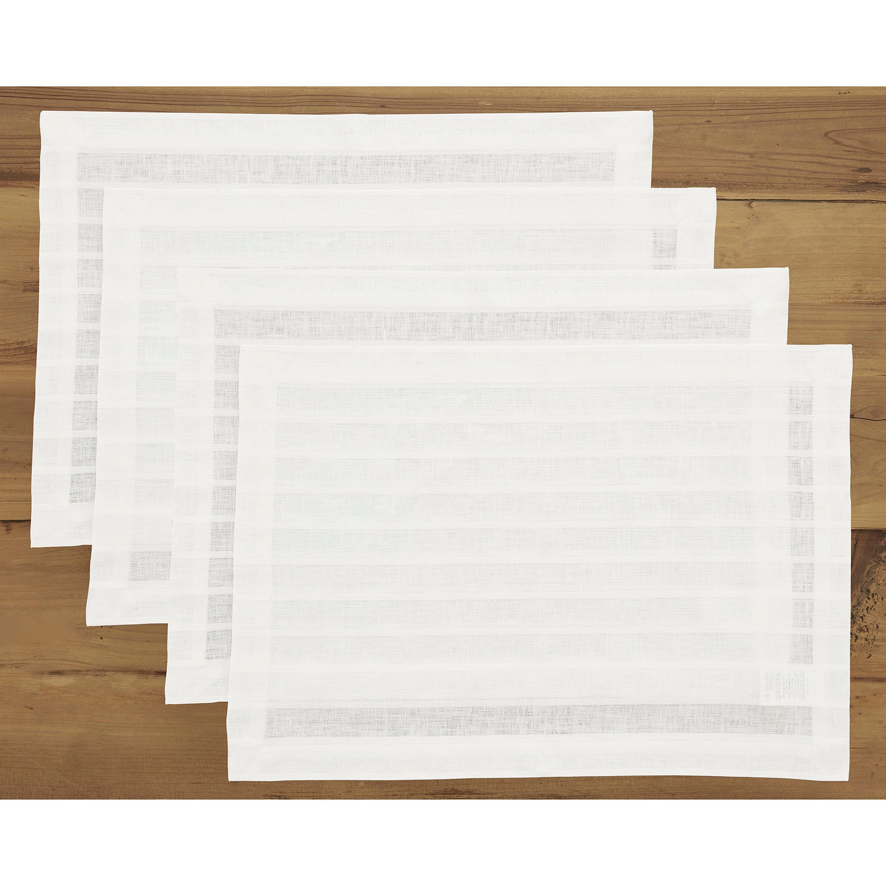 Premium Zoe Placemats Set of 4 - Waterproof & Heat-Resistant Table Mats for Dining, Kitchen, and Party Decor - Elegant Home Tableware Accessories