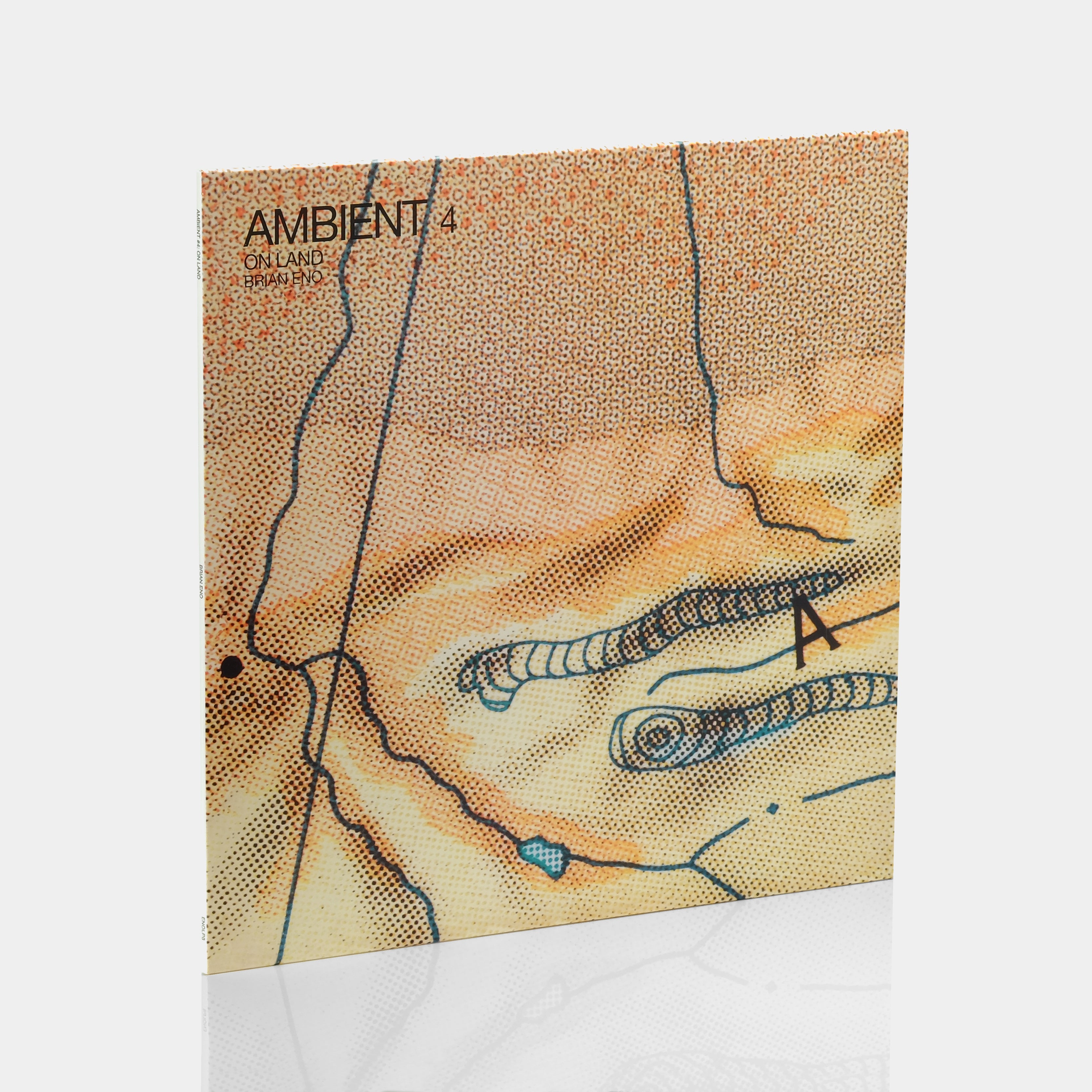 Brian Eno Ambient 4: On Land LP Vinyl Record - Limited Edition Ambient Music for Relaxation, Meditation & Home Decor