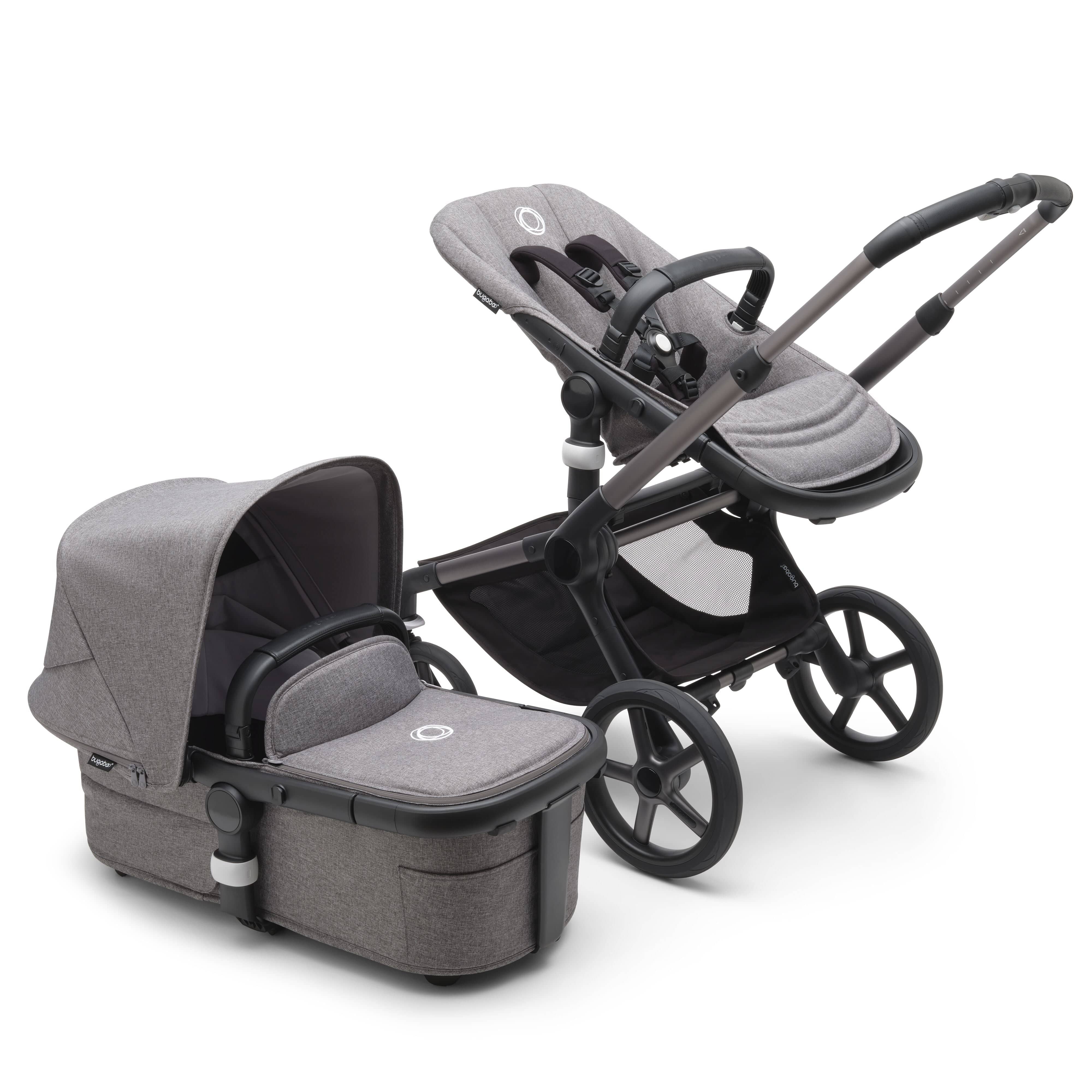 Bugaboo Fox5 Complete Stroller - Lightweight Compact Baby Stroller with All-Terrain Wheels | Perfect for City Walks, Travel & Outdoor Adventures