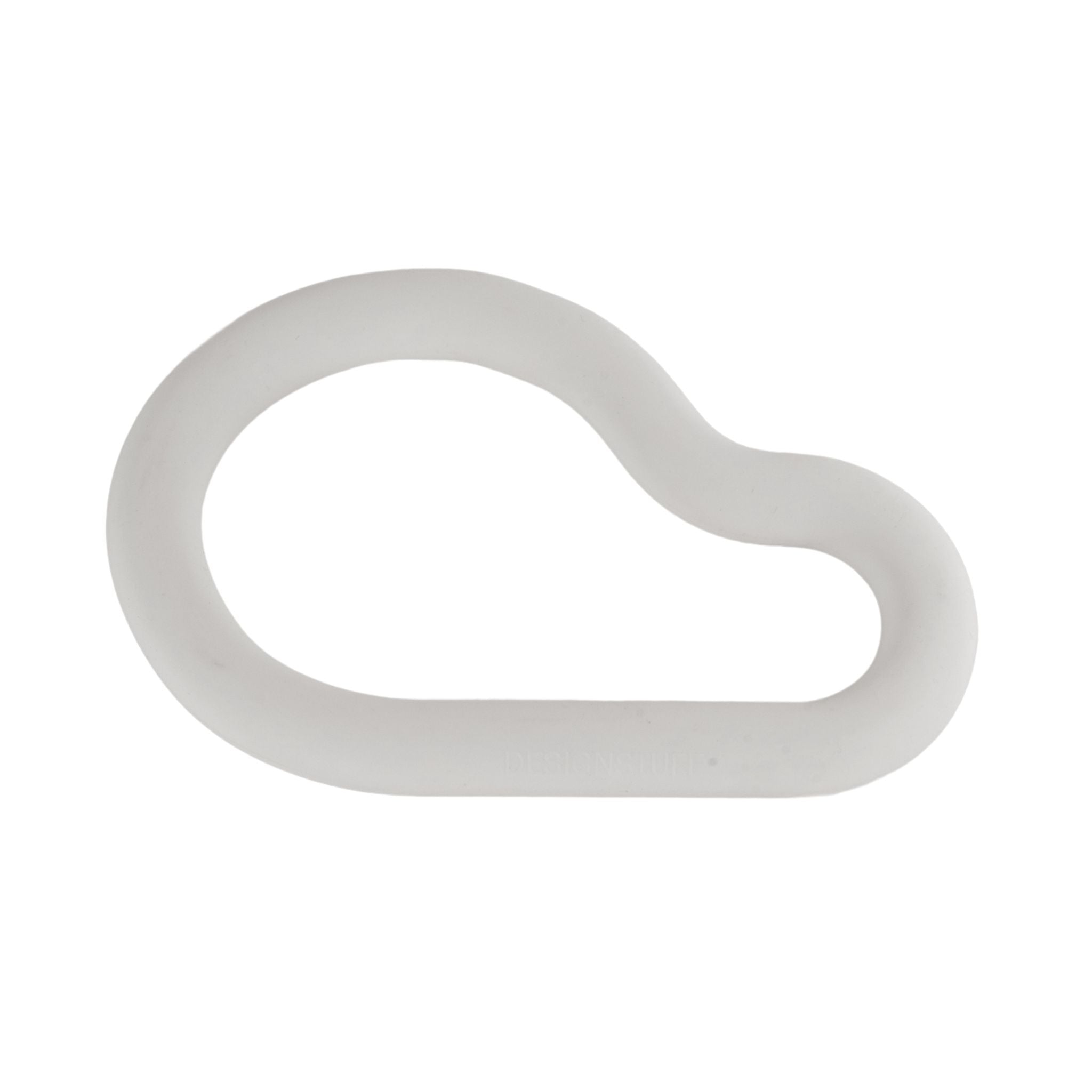 DESIGNSTUFF Heat Resistant Silicone Trivet - White Non-Slip Pot Holder for Kitchen Countertops & Dining Tables - Perfect for Hot Pots, Pans & Dishes