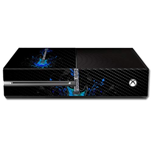 Premium Carbon Fiber Skin for Microsoft Xbox One - Guitar Design | Durable Protective Cover with Textured Finish | Easy to Apply & Remove | Made in USA | Perfect for Gaming Setups & Gift Giving