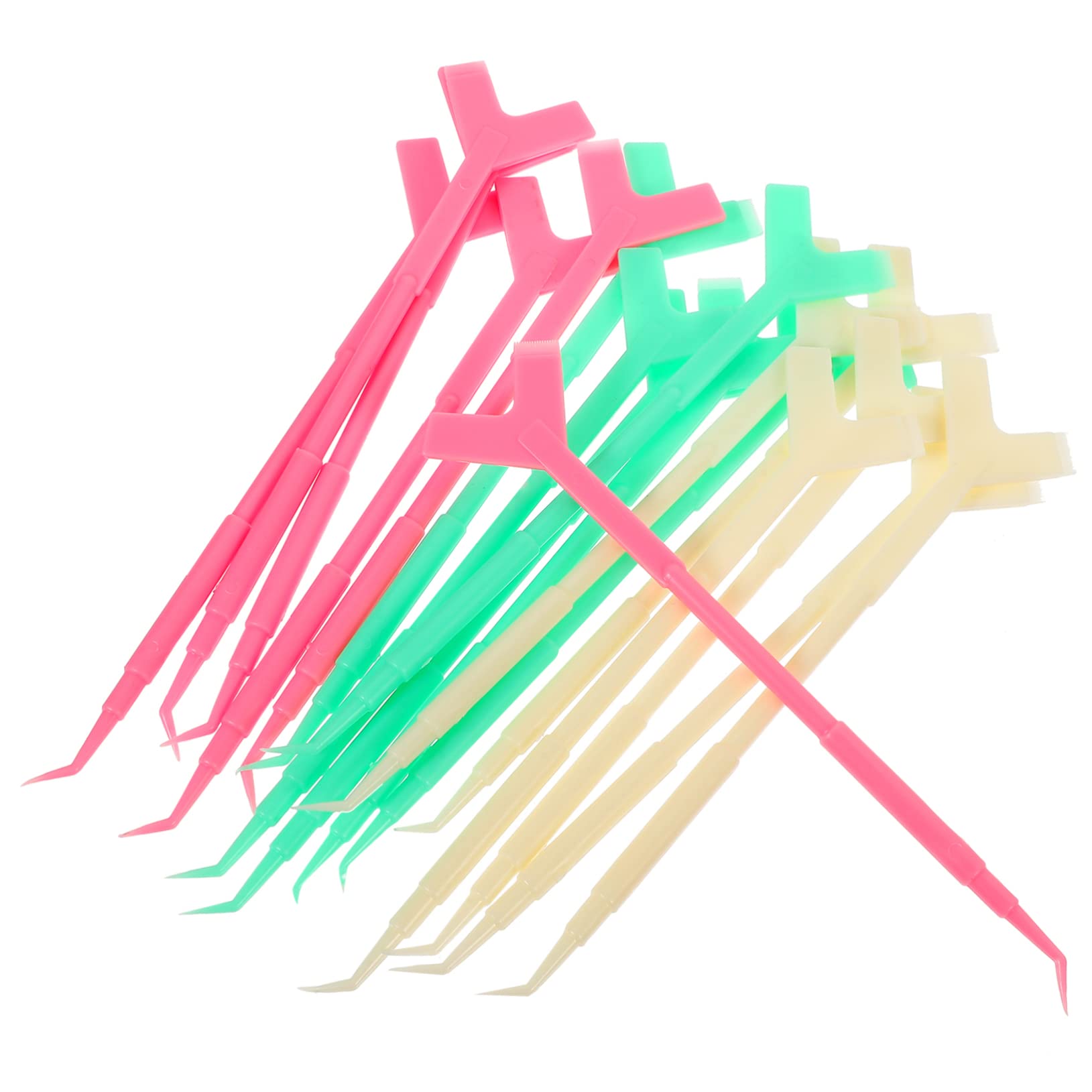 Minkissy 18pcs Silicone Eyelash Perming Curler Set - False Eyelash Applicator, Lash Separator & Lifting Tools for Professional Makeup - Perfect for Salon, Home Use & DIY Beauty