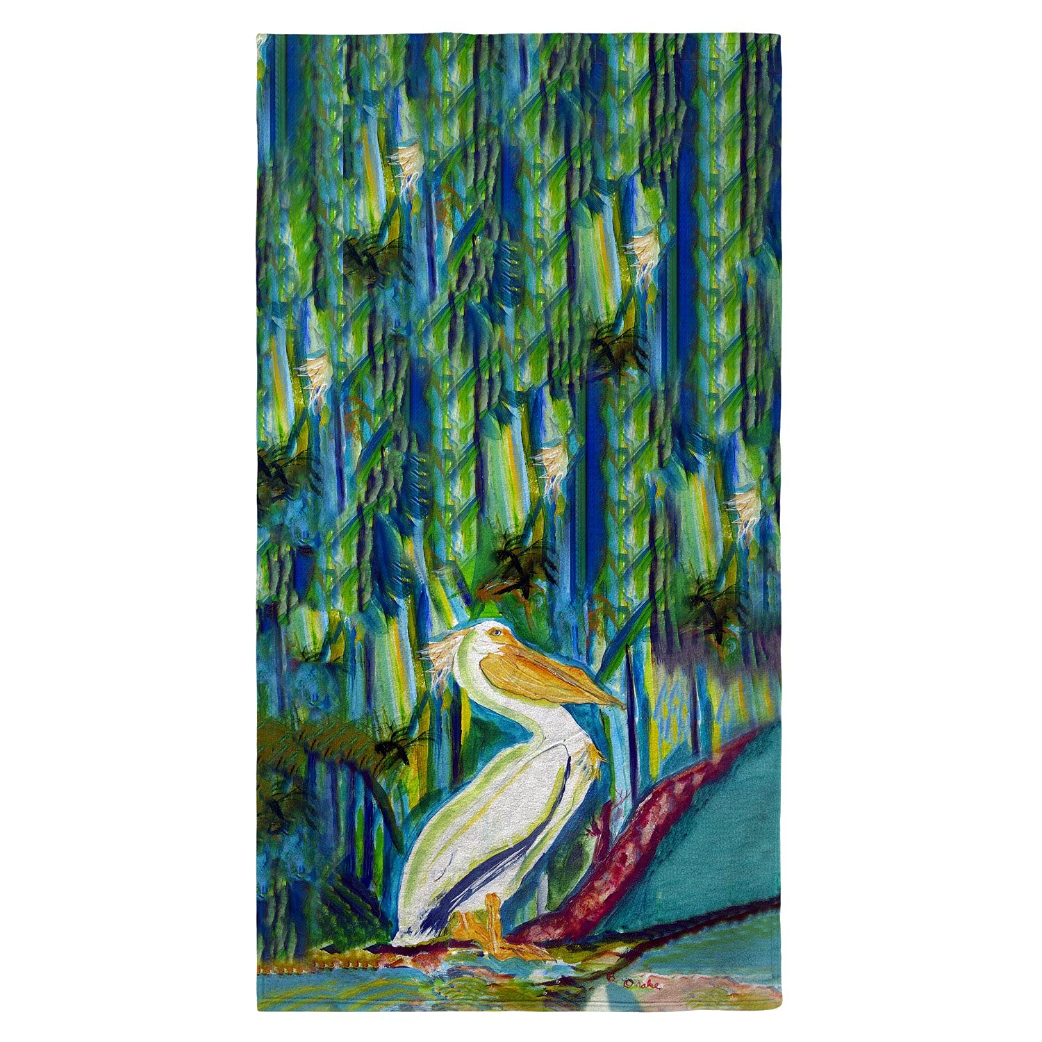 Premium King Pelican II Beach Towel - Extra Large, Soft & Absorbent - Perfect for Beach, Pool, Travel & Outdoor Activities