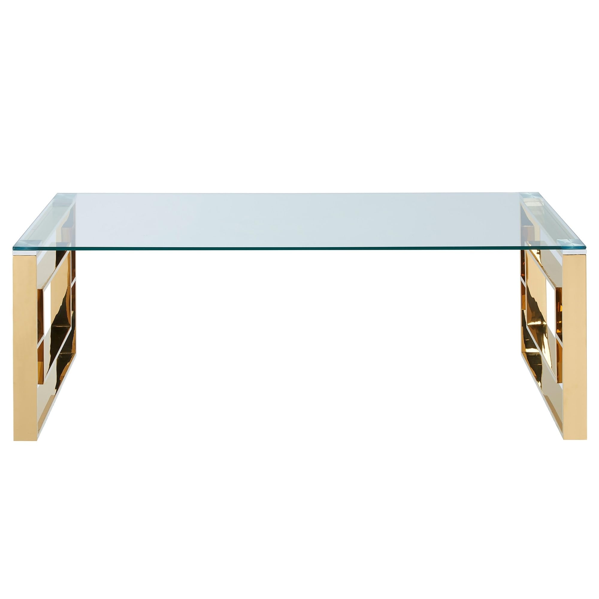 Modern Gold Eros Coffee Table - Stylish Living Room Furniture for Home Decor & Small Space
