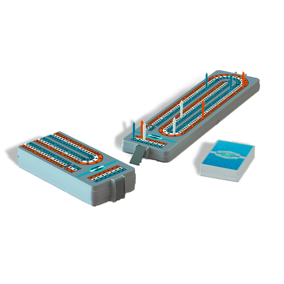 Portable Backpack Cribbage Board Game Set - Travel Friendly Wooden Cribbage for Camping, Hiking & Outdoor Adventures