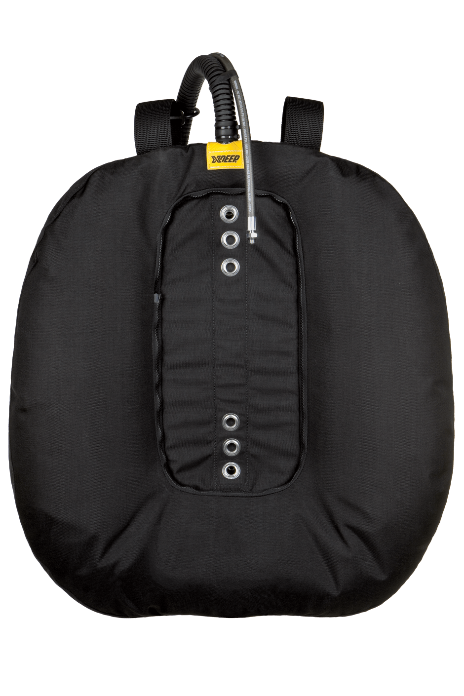XDeep Project Wing System - Premium Black Scuba Diving Wings for Buoyancy Control | Perfect for Technical Diving & Underwater Exploration