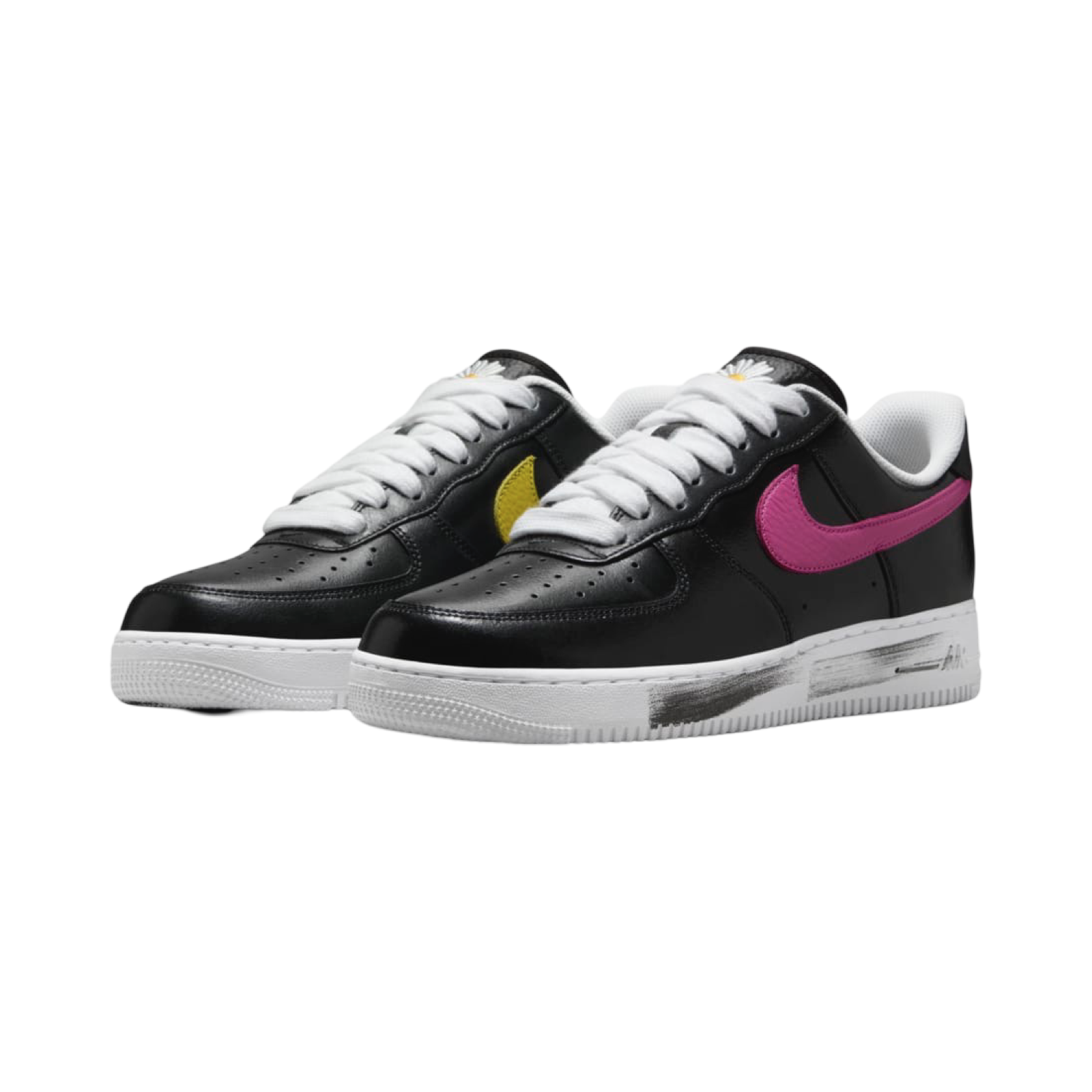 Nike Air Force 1 Low G Dragon Peaceminusone Para Noise 3.0 Sneakers - Black/Emerald/Pinkfire/Yellow/Blue - Limited Edition Streetwear Shoes for Men | Perfect for Casual Wear, Urban Fashion & Sneaker Collectors