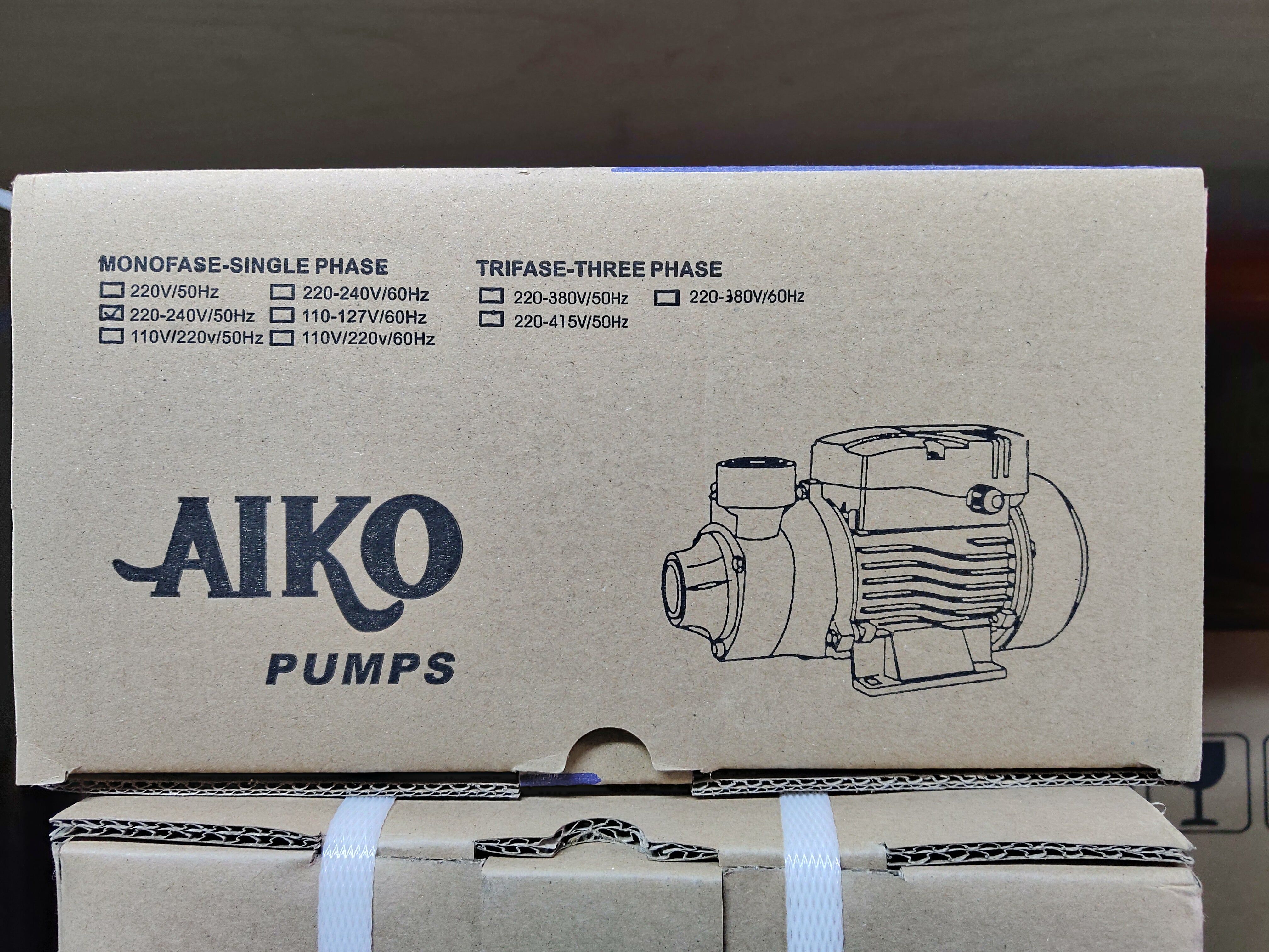 AIKO 1x1 0.5HP 240V Centrifugal Water Pump | High Efficiency Water Transfer | Model WP A PKM60 | Ideal for Irrigation, Pool Circulation & Industrial Applications
