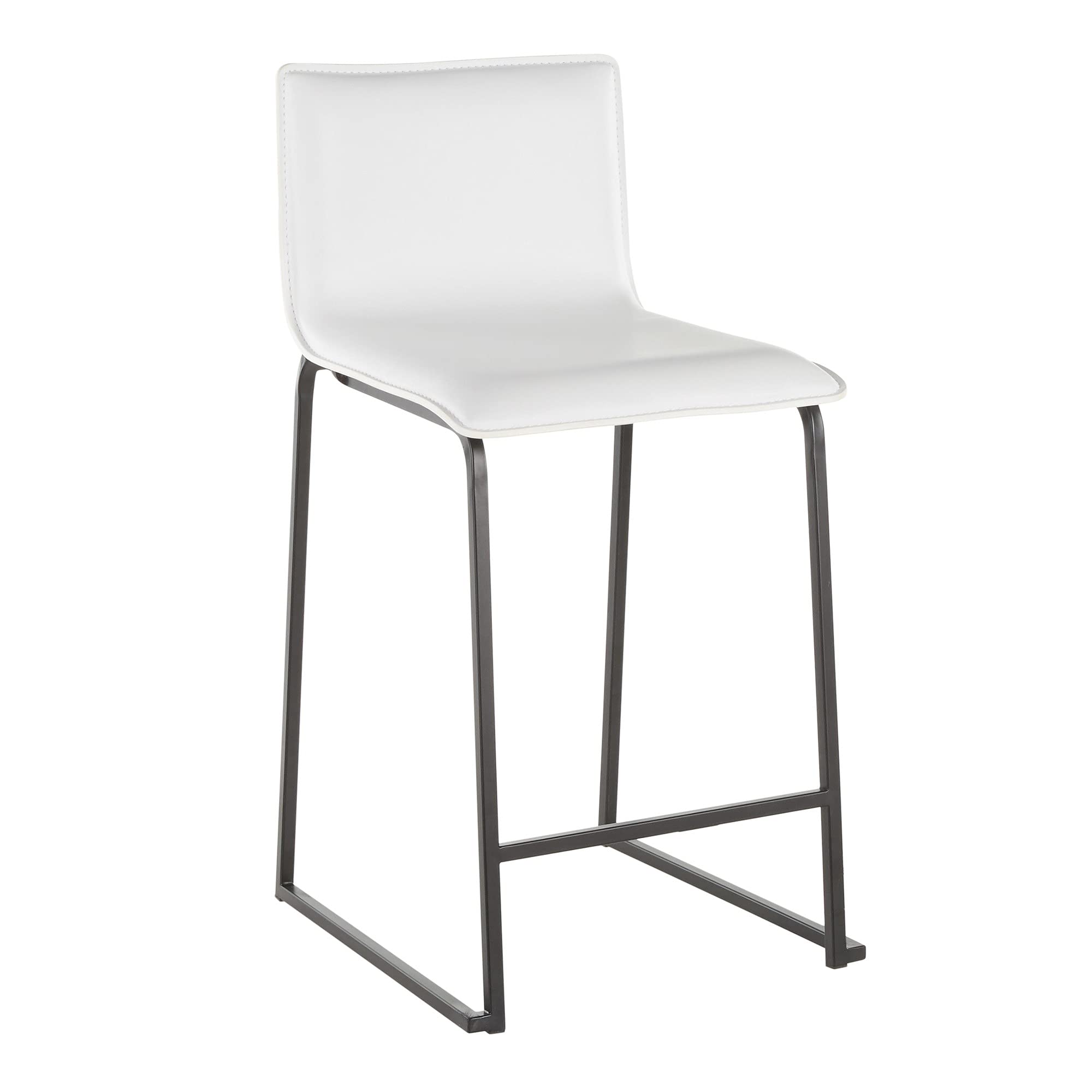 LumiSource Mara Upholstered Counter Stools Set of 2 - 24