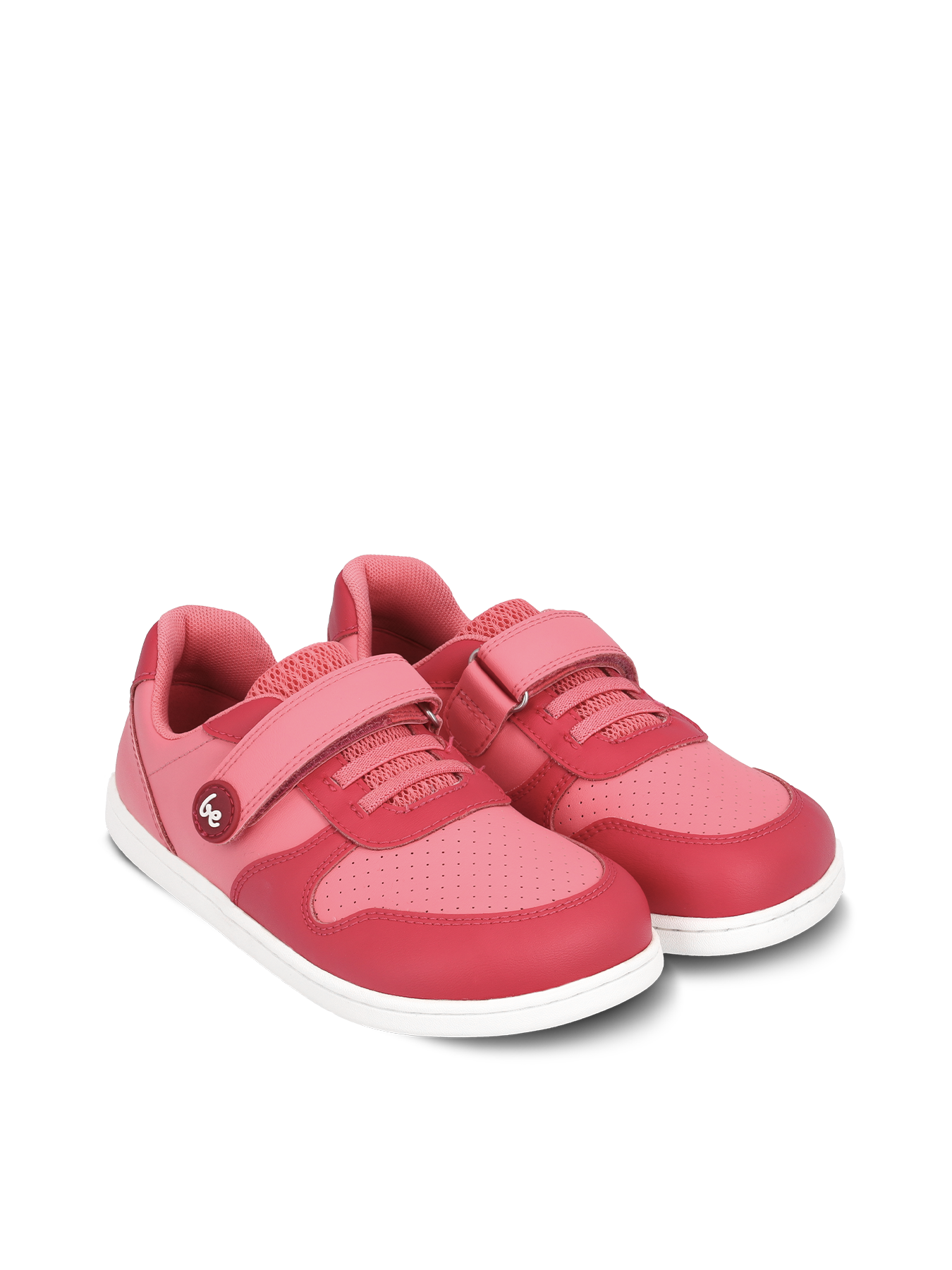 Be Lenka Scoot Kids Barefoot Sneakers - Light & Dark Pink | Breathable & Flexible for Active Play, School & Outdoor Adventures