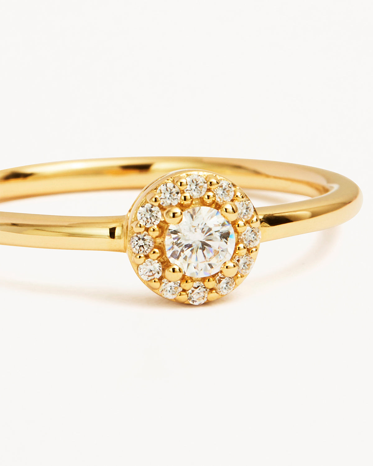 14K Solid Gold Ocean Mist Diamond Ring for Women - Elegant Wedding, Engagement & Anniversary Jewelry Gift