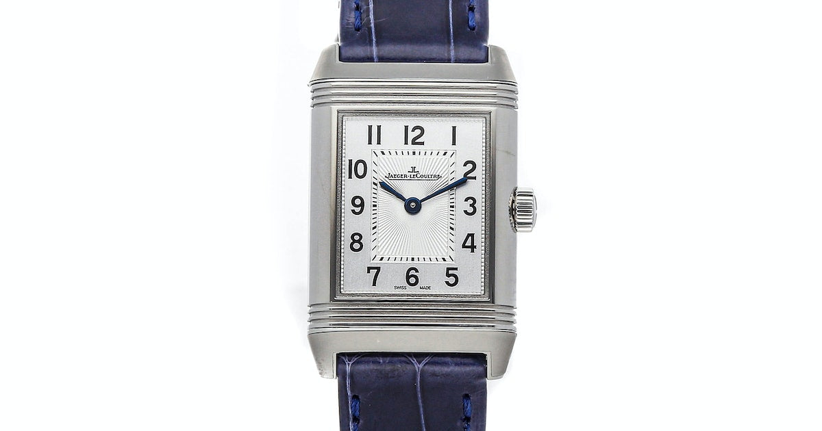 Jaeger-LeCoultre Reverso Classic Duetto Ladies Watch - Stainless Steel & Diamonds - Luxury Women's Timepiece for Business, Gala & Special Occasions