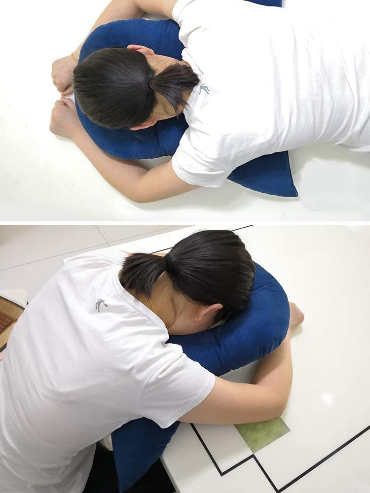 Post-Surgery Recovery Pillow for Retinal Detachment - Orthopedic Shoulder & Head Support Cushion - Face Down Positioning Pillow After Eye Surgery - Comfortable Medical Pillow for Sleeping & Resting (Ideal for Post-Op Care, Bed Rest & Recovery)
