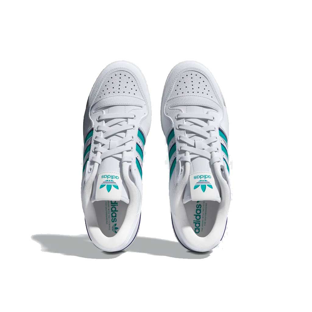 Adidas Forum 84 Low ADV Sneakers - Crystal White/Preloved Blue/Cloud White - Casual Streetwear Shoes for Men & Women | Perfect for Everyday Wear, Gym & Urban Fashion