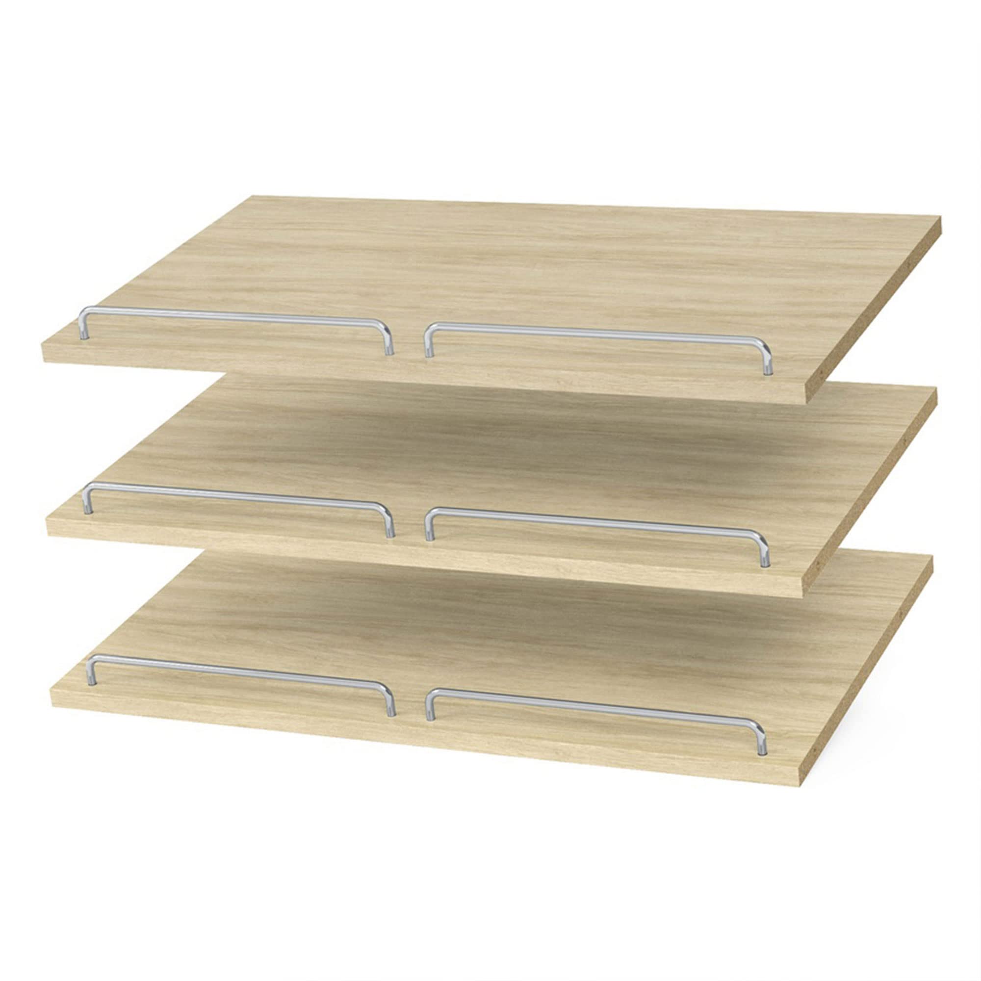 Easy Track Essential Shoe Tower Closet Organizer - 9-Tier Storage System for Maximizing Space in Closets, Mudrooms & Garages (Honey Blonde) | Perfect for Shoe Lovers & Small Space Organization