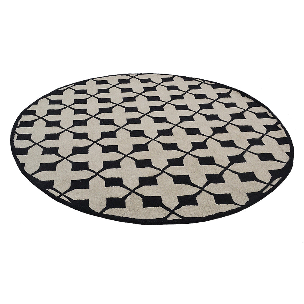 Serene Hand Tufted Area Rug - Soft Boho Chic Wool Carpet for Living Room, Bedroom & Nursery | Perfect for Cozy Home Decor