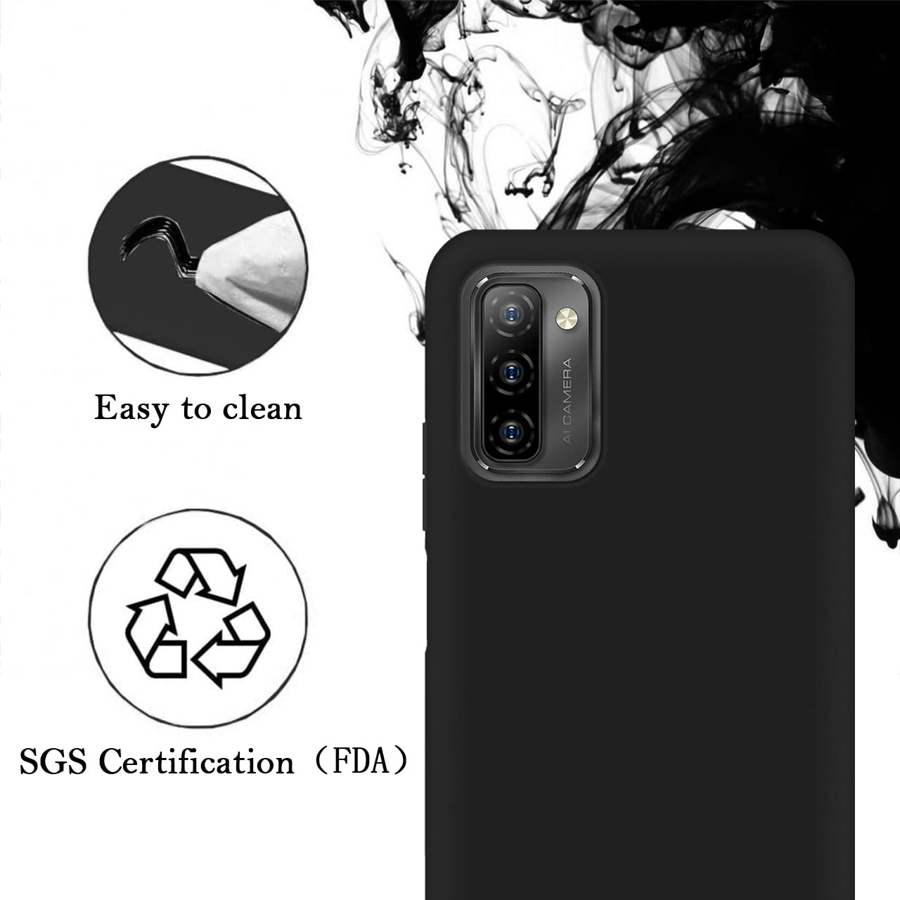 Custom Personalized Photo & Text Name Phone Case for Ulefone Note 12P (Not Compatible with Note 13P) - Anti-Scratch Soft TPU Protective Cover in Black - Perfect for Daily Use, Travel & Gift Giving