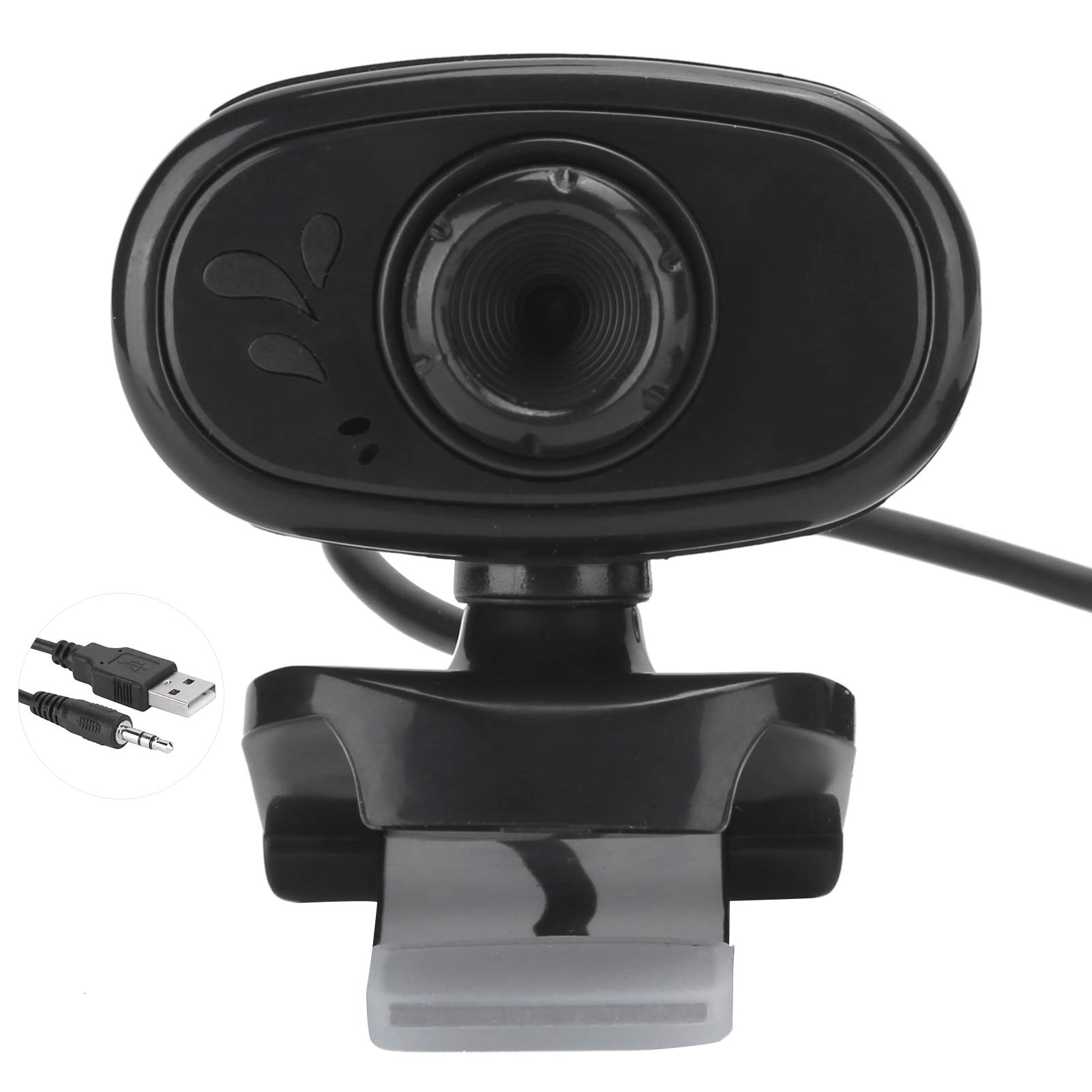 Ciciglow USB Webcam with Mic - HD Web Camera for PC, Laptop - Perfect for Video Calls, Online Classes & Meetings