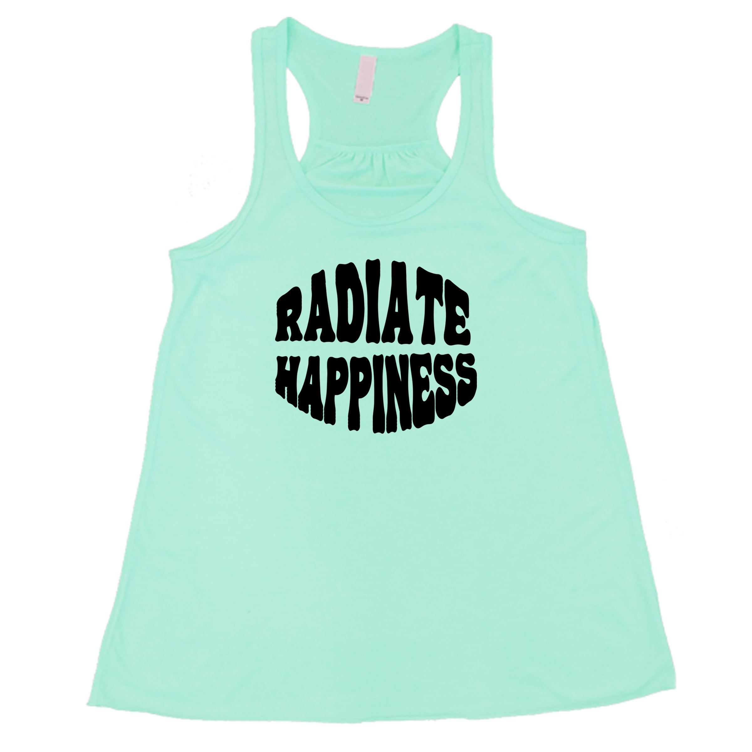 Radiate Happiness T-Shirt - Positive Vibes Graphic Tee for Men & Women - Perfect for Casual Wear, Gifts, and Everyday Inspiration