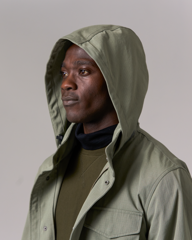Takibi Ripstop Field Jacket - Lightweight Waterproof Outdoor Jacket for Hiking, Camping & Travel | Men's Windbreaker Raincoat