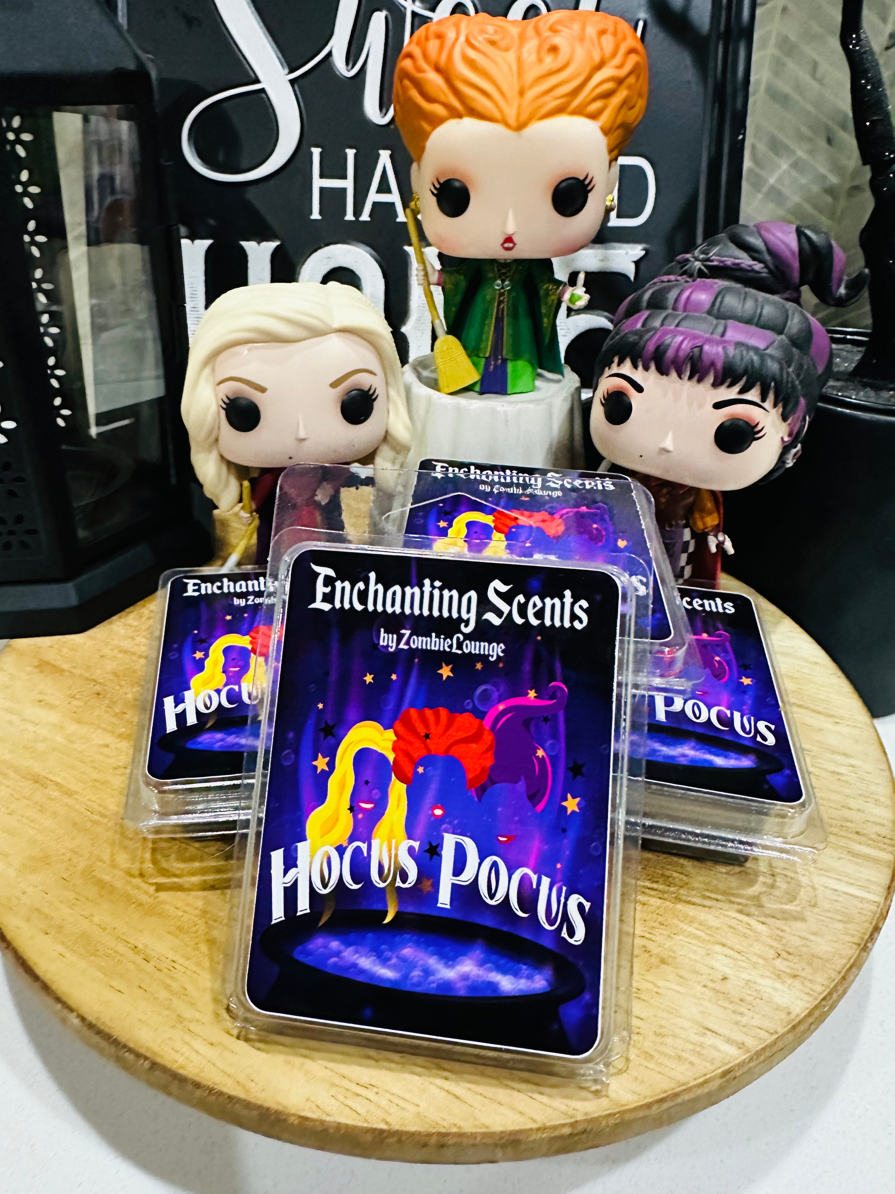 Hocus Pocus Wax Melts - Premium Scented Wax Cubes for Warmers, Home Fragrance & Aromatherapy - Perfect for Halloween, Fall Decor & Cozy Evenings