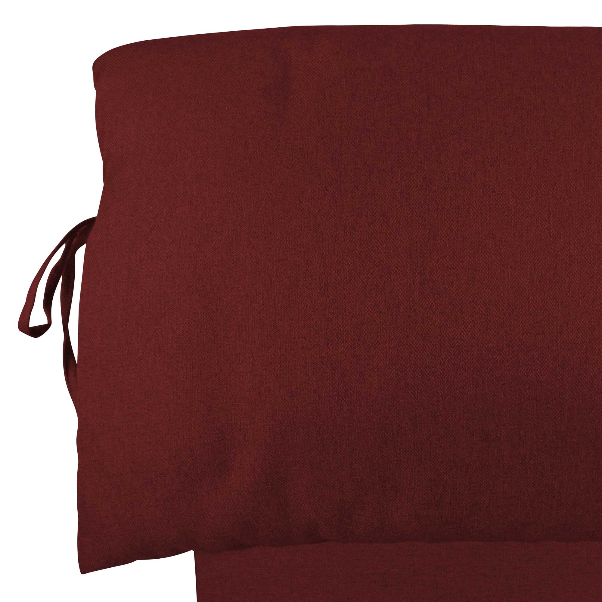 Baldiflex Single Bed with Storage - Licia Soft Synthetic Leather Upholstery, Slatted Base for Single Mattresses, 160 x 200 cm, Padded Thin Headboard, Burgundy - Perfect for Small Bedrooms, Guest Rooms & Studio Apartments