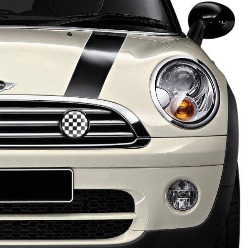 BKC015 Magnetic Black Grill Badge Holder Combo - Universal Fit for Cars & Trucks, No Tools Required, Weatherproof & Car Wash Safe | Perfect for License Plates, Parking Permits & School Badges