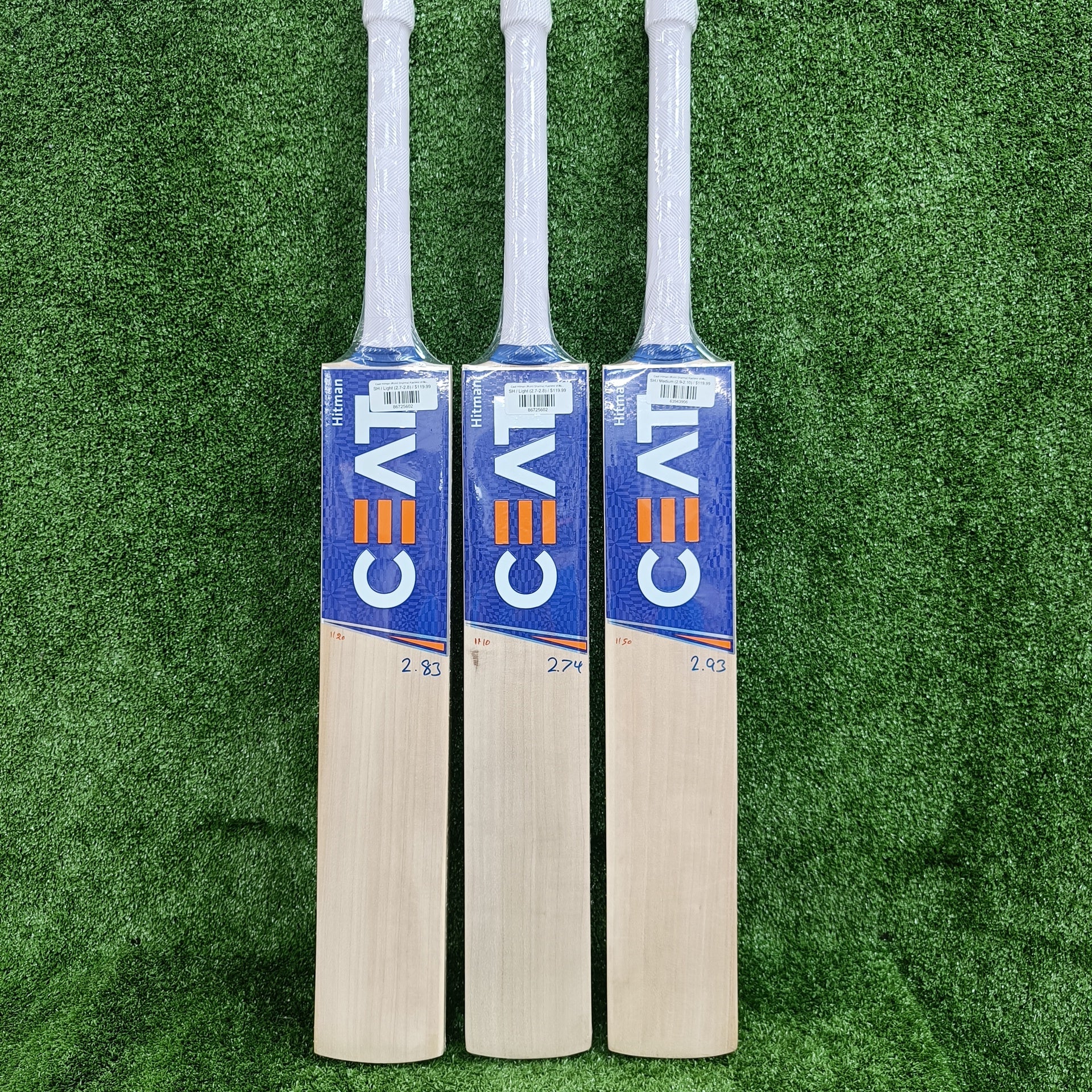 CEAT Hitman Kashmir Willow Cricket Bat - Rohit Sharma Edition | Lightweight & Durable for Professional & Casual Cricket Matches | Perfect for Practice, Tournaments & Backyard Games