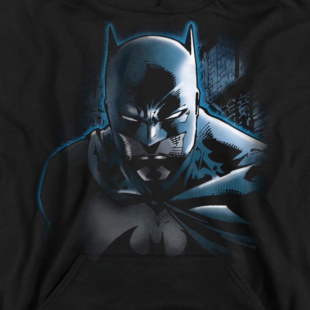Batman Don't Mess With The Bat Unisex Youth Pullover Hoodie - Soft Cotton Sweatshirt for Kids & Teens - Perfect for Halloween, Cosplay & Superhero Fans