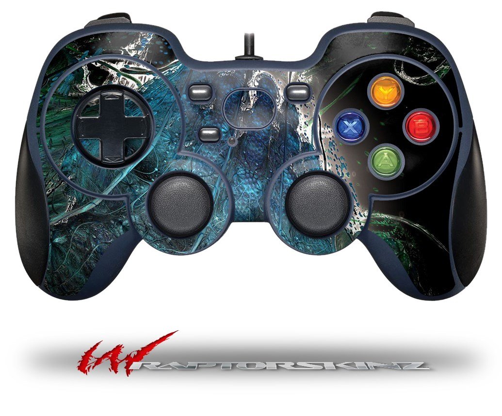 Logitech F310 Gamepad Skin - Aquatic 2 Decal for Gaming & Protection