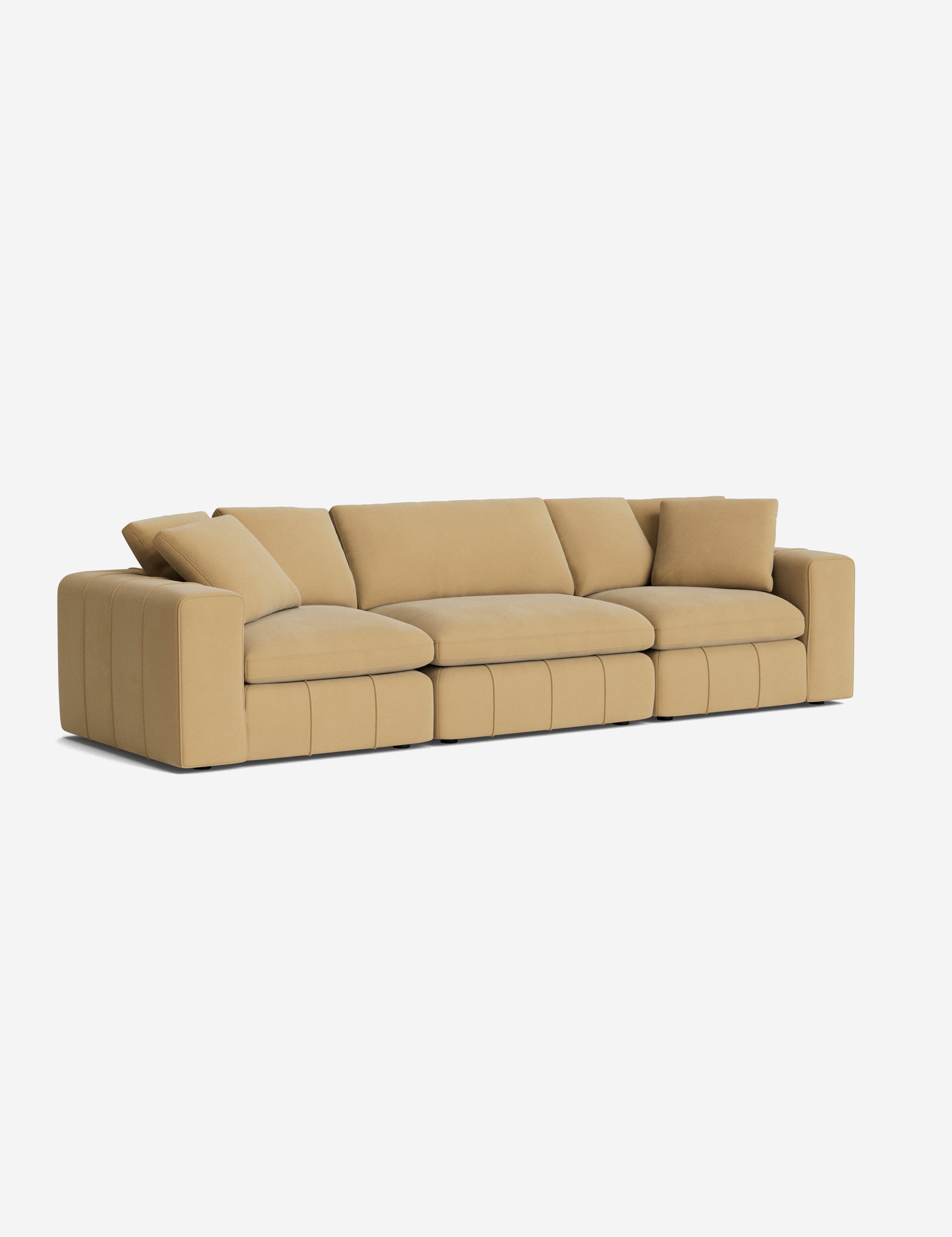 Capella Sofa - Modern Comfortable Living Room Couch for Small Spaces, Home & Office Use