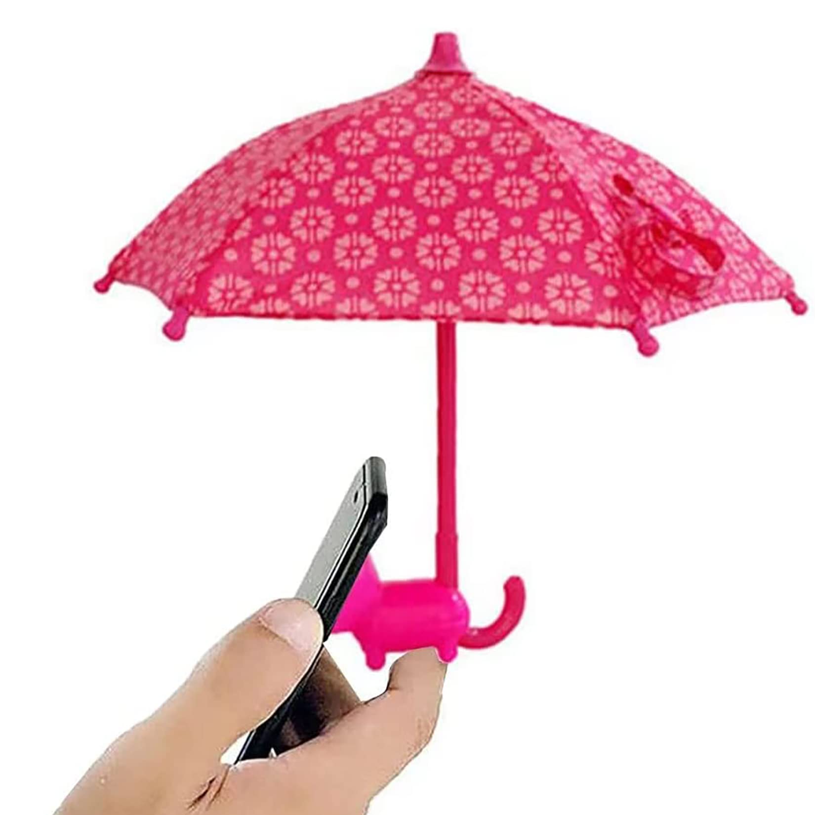 Universal Phone Sunshade Holder - Upgraded Sun Protection Phone Stand for Outdoor Use, Durable Silicone Desktop Phone Holder - Perfect for Beach, Picnics, and Outdoor Activities