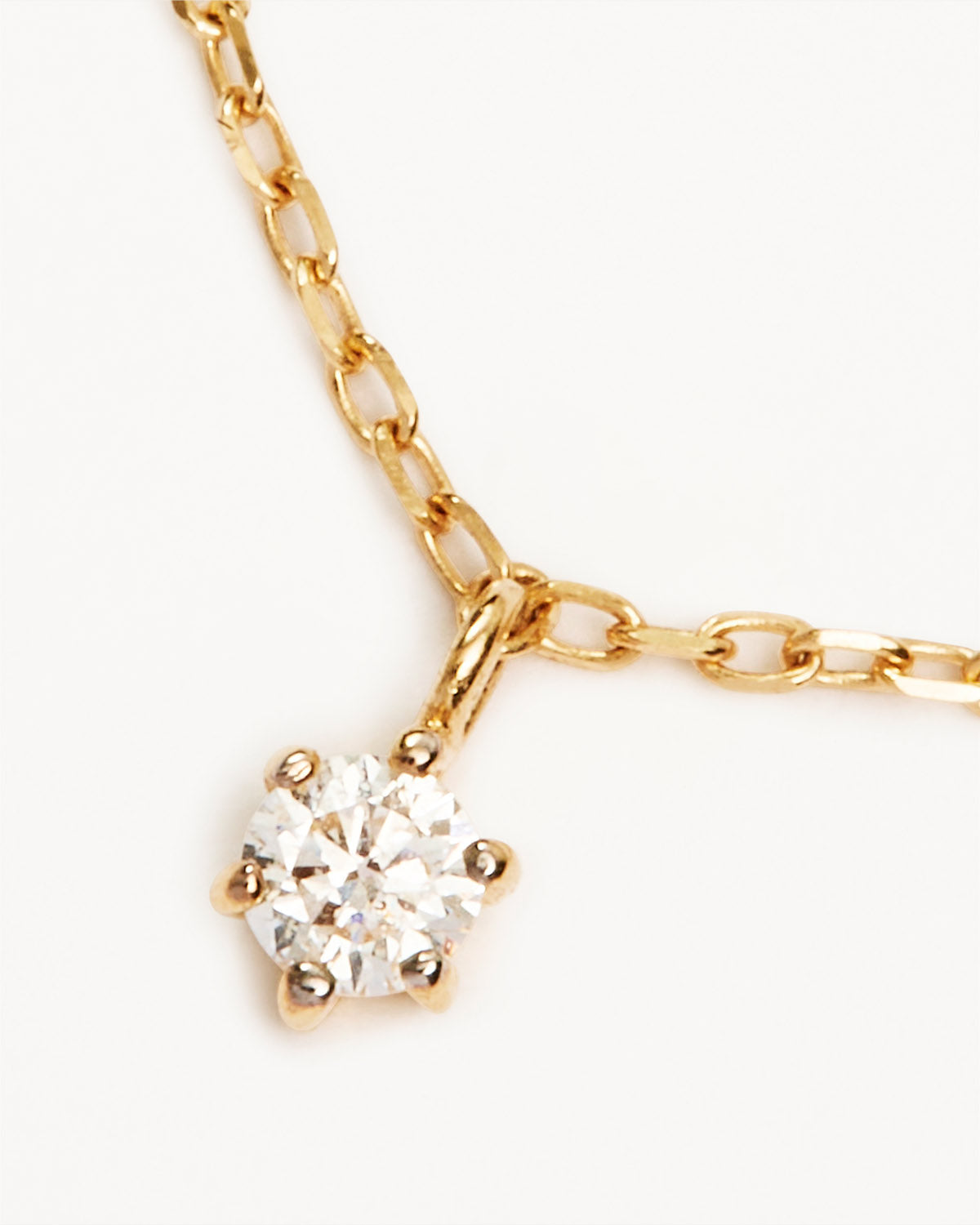 14K Solid Gold Diamond Drop Necklace for Women - Elegant Dainty Pendant Jewelry for Everyday Wear, Gift Giving & Special Occasions