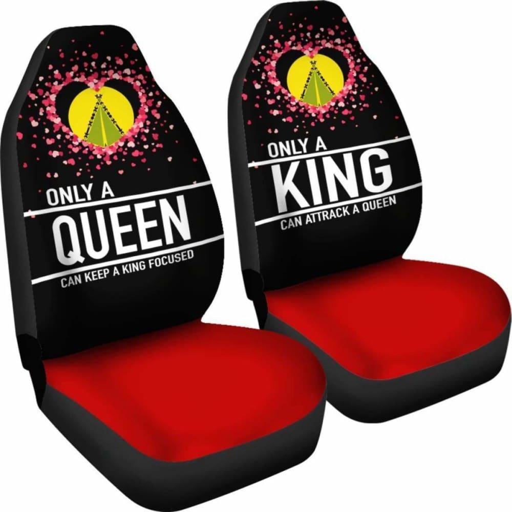 Sivage Car Seat Covers for Couples - Valentine's Day Gift Set of 2 - Universal Fit for Most Vehicles - Perfect for Road Trips, Date Nights & Anniversary Gifts