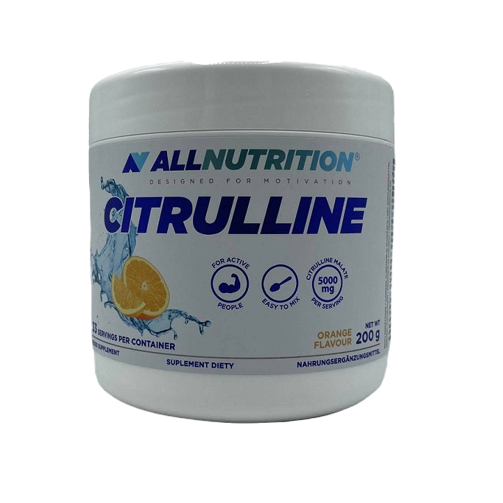 Allnutrition Citrulline Malate Powder 200g - Premium Workout Supplement for Muscle Pump, Endurance & Recovery - Ideal for Pre-Workout, Post-Workout & Athletic Performance