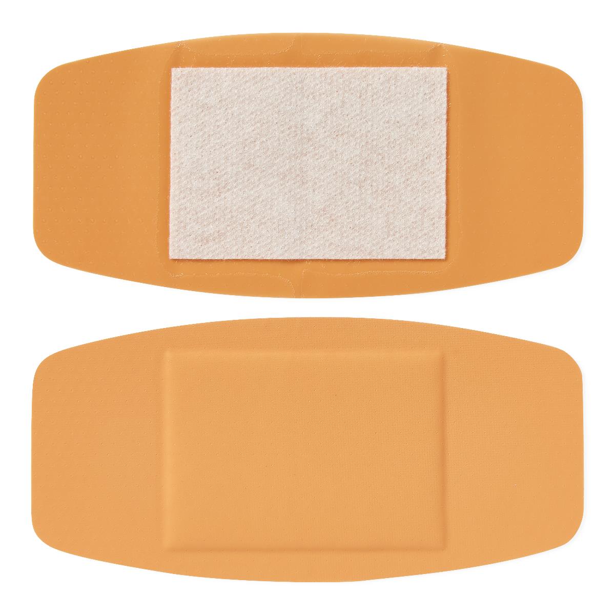 XL Plastic Adhesive Bandages 2 x 4 Inches - Box of 50 | Waterproof Wound Cover for First Aid, Sports Injuries & Everyday Cuts