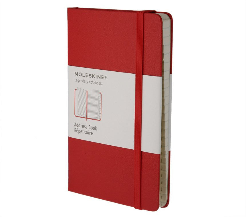 Moleskine Classic Ruled Notebook & Address Book - Hard Cover Journal for Writing, Note Taking & Organizing - Perfect for Work, School & Travel